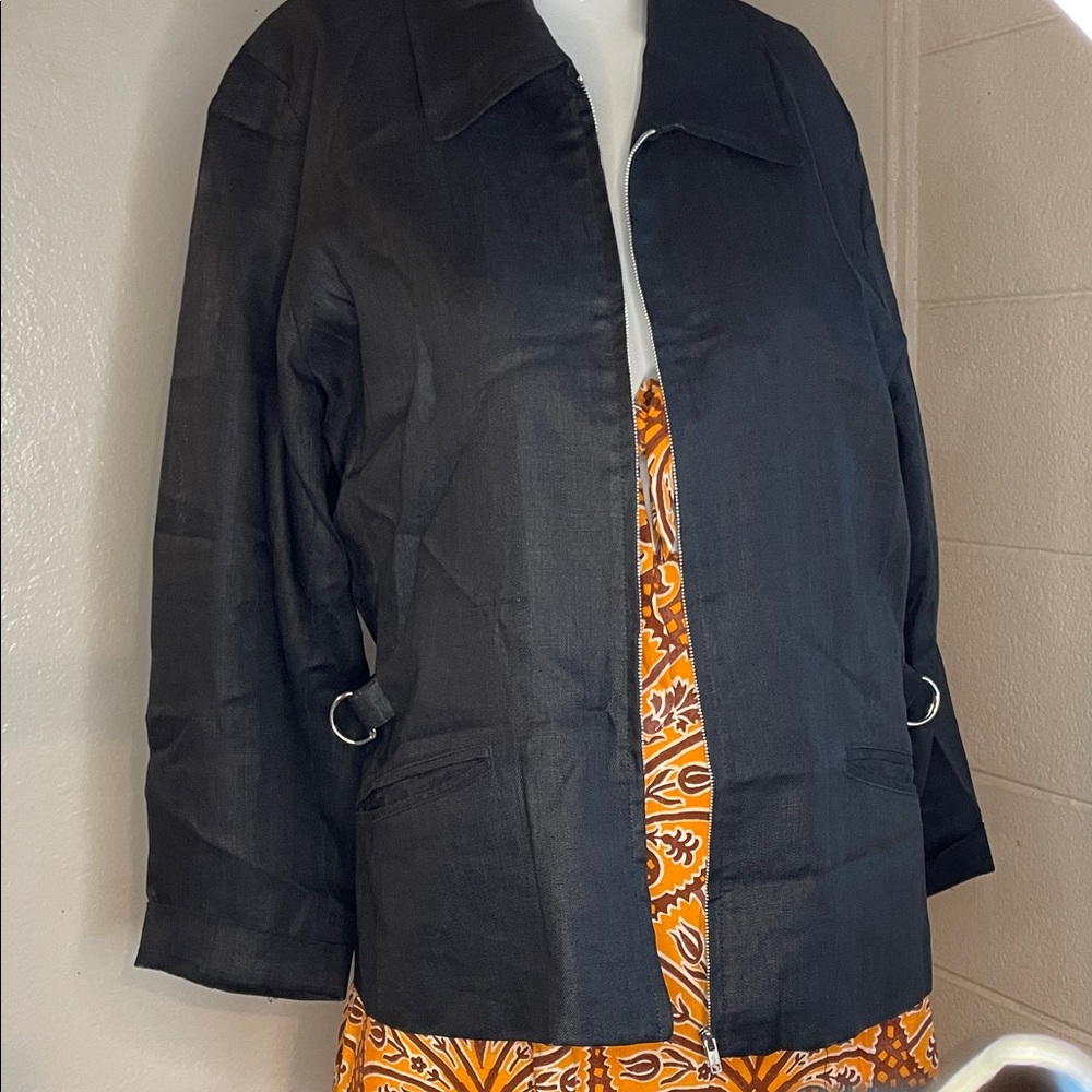 Samantha Taylor made in Russia Black Blazer